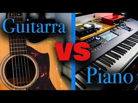 ¿Guitarra o piano? Descubre cuál es más difícil