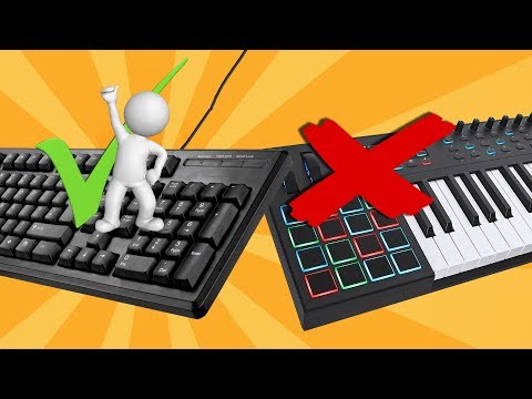 Aprende a tocar el piano con el teclado de tu computadora